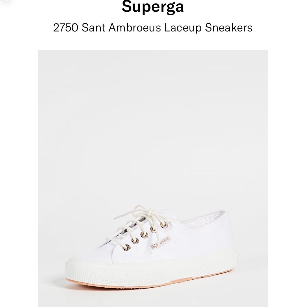 Superga Cotu Sant Ambroeus White size 8